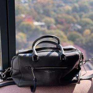 Gray leather Marc Jacobs bag